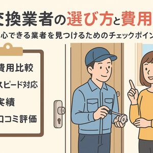 12鍵 交換 業者 選び方