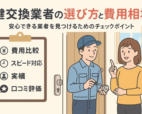 12鍵 交換 業者 選び方